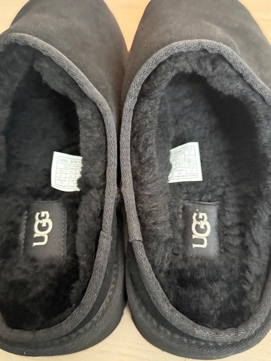 NWOB UGG Classic Slip-On Slipper Suede Black Men\'s Size 9 main image 5